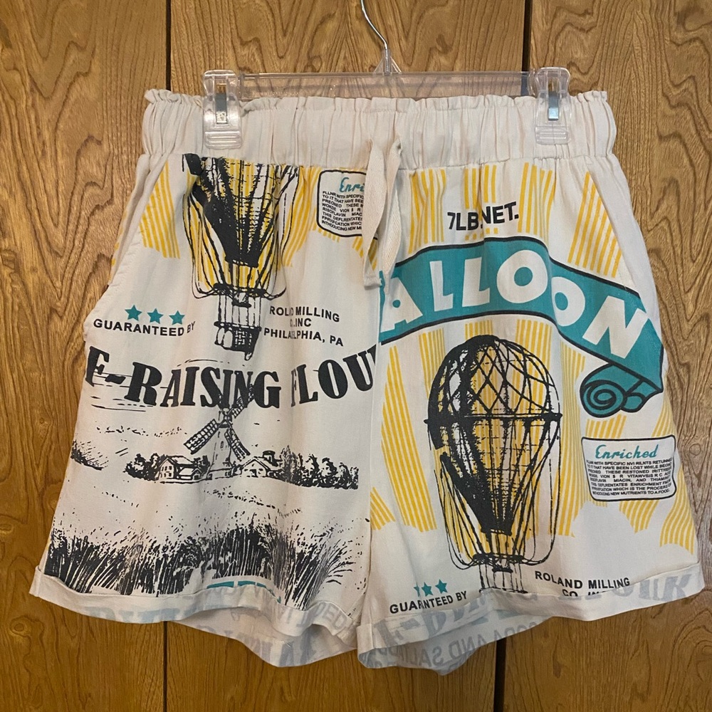 🎈JADED GYPSY Local Fair Feedsack Shorts 🎈